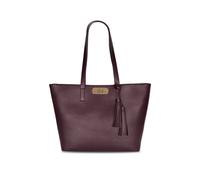 Apatchy London The Kate Leather Bag In Burgundy Burgundy One Size