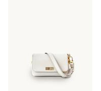 Apatchy London The Maisie Leather Bag In Stone Stone One Size