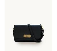 Apatchy London The Maisie Maxi Leather Bag In Black Black One Size
