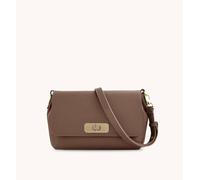 Apatchy London The Maisie Maxi Leather Bag In Taupe Taupe