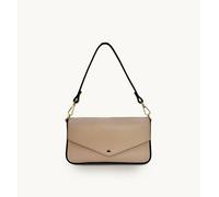Apatchy London The Munro Leather Shoulder Bag In Nude Nude One Size