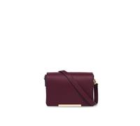 Apatchy London The Newbury Leather Bag In Burgundy Burgundy