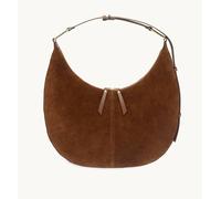 Apatchy London The Nora Suede Bag In Tan Tan One Size
