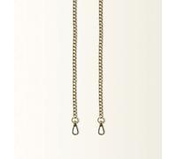 Apatchy London Women's Slim Flat Crossbody Chain Strap in Gold Apatchy London Gold One Size