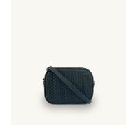 Apatchy London Women's The Penelope Woven Leather Camera Bag in Black Apatchy London Black One Size