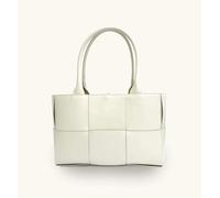 Apatchy London Women's The Tori Stone Leather Tote Apatchy London Stone One Size