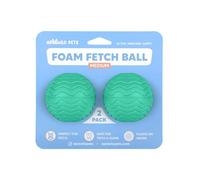 APAWLO Pets Foam Fetch Ball (Green, Medium)