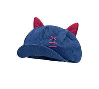 APAYAN Baseball cap Flipped Brim Cat Ear Washed Hat Women'S Old Octagonal Hat Versatile Literary Beret Retro Cowboy Newsboy Hat-B-One Size