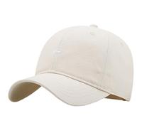 APAYAN Baseball cap Men'S And Women'S Baseball Caps Fashion Embroidery Letter Caps Outdoor Leisure Travel Sun Hats-Beige-60-63Cm