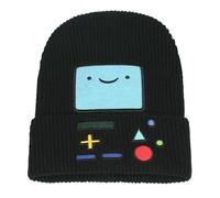 APAYAN Beanie hat New Cartoon Adventure Time Casual Beanies For Women Men Hip Hop Beanie Hat Lovely Warm Knitted Skull Bonnet Gorros Ski Skullies-Black-One Size