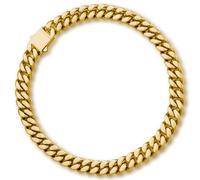 APaztip Stainless Steel Cuban Link Chain for Men Black/Gold/Silver Width (5/7/9/11mm) & 18-26in Length Hip Hop Mens Necklace, Mens Jewelry (Gift Box Included), 22 inches, Stainless Steel, No Gemstone