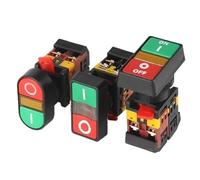 APBB-22/AS-22/PPBB-30 22mm/25mm/30mmON/Off Start Stop Double Push Button Switch Self-reset/Momentary Light 10A/ AC600V(APBB-22N,220 V)