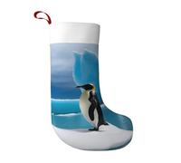 Apbdffjnf Penguin 45cm Ultra Soft Christmas Stockings for Christmas Tree Holiday New Year Xmas Indoor Family Party Decoration