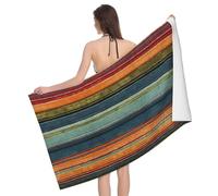 Apbdffjnf Rainbow Printed Bath Towel Quick Dry Super Absorbent Microfiber Towels for Travel Beach Swim Camping Gym 80x130 cm