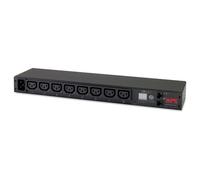 APC Rack PDU - AP7821B - Power Distribution (Metered, 1U, 208/230V, 8 Outlets C13, IEC C20)