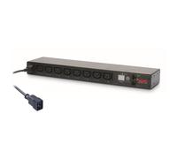 APC AP7921B power distribution unit PDU 8 AC outlets 0U/1U Black