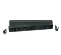 APC AP9559 Basic Rack PDU, 1U, 16A 230V, 12 AC Outlets (10x C13, 2x C19) - Black