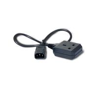 APC AP9881 Power Cord, C14 to BS1363 (UK), 0.6m