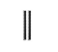 APC AR7721 Cable Organizer - Black - 2 Each Pack - TAA Compliant