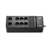 APC Back-UPS, 500VA/300W Floor/Wall Mount, 230V, 8x CEE 7/3 Schuko outlets, USB Type A Port, User Replaceable Battery