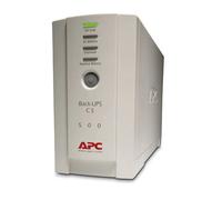APC Back-UPS, 500VA/300W, Tower, 230V, 4x IEC C13 Outlets , User Replaceable Battery