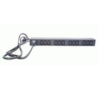 APC Basic Rack PDU power distribution unit PDU 12 AC outlets 0U/1U Black