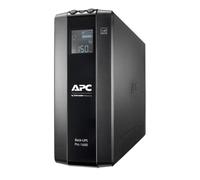 APC by Schneider Electric Back UPS Pro - BR1600MI - UPS 1600VA (8 IEC Outlets, LCD Interface, 1GB Dataline Protection),Black