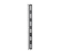 APC by Schneider Electric AR7580A Cable Organizer - Black - 2 Each Pack - TAA Compliant - SSD