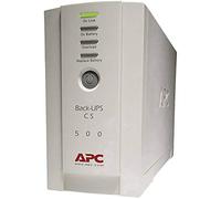 APC by Schneider Electric BK500EI Back-UPS Uninterruptible Power Supply 500VA (4 Outlets IEC, Surge protected)