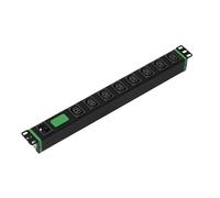 APC Easy Rack PDU, Basic, Horizontal, 1 Phase, 3.7kW, 230V, 16A, 8 x C13 outlets, IEC60320 C20 inlet