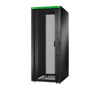 APC Easy Rack. 42U. Black. With Roof. Castors. Feet. 4 Brackets. and S