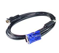 APC KVM Cable High Density 15 to USB-A USB 2.0 3.6m