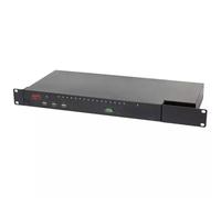 APC KVM Switch KVM1116R 2G, 16-Port, 1 Remote User, Rack-Mounted, Black