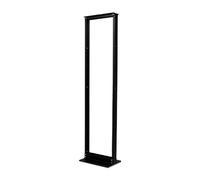 45u APC NetShelter 2 Post Rack - #12-24 Threaded Holes Black