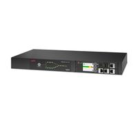 APC Automatic Transfer Switch AP4423A - 8x C13 + 1x C19, 3680W, Rack-mountable 1U