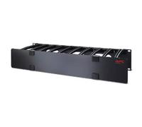 APC NetShelter Cable Management, Horizontal Cable Manager, 2U, Single Side with