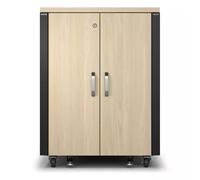 APC NetShelter Soundproof 17U Server Rack Enclosure 230V Maple