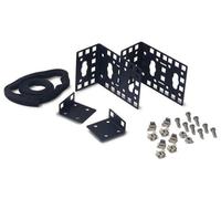 APC NetShelter Zero U Accessory Mounting Bracket. Dimensions (WxDxH): 113 x 53 x 84 mm. Weight: 230 g Width: 113 mm Depth: 53 mm. Package dimensions (WxDxH): 191 x 165 x 114 mm Package weight: 450 g