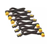APC Power Cord Kit (6 ea). Locking. C13 to C14 (90 Degree). 1.2m
