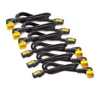 APC Power Cord Kit (6 ea) Locking C13 to C14 (90 Degree) 1.2m