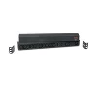 APC RACK PDU BASIC 1 U 16A 230V power distribution unit (PDU) 12 AC outlet(s) 0U/1U Black