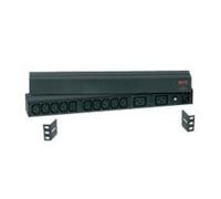 APC RACK PDU BASIC 1 U 16A 230V power distribution unit (PDU) 12 AC outlet(s) 0U/1U Black