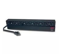APC Rack PDU Basic 1U 20A 120V power distribution unit (PDU) Black