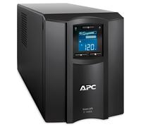 APC Smart-UPS C, Line Interactive, 1000VA, Tower, 230V, 8x IEC C13 outlets, SmartConnect port, USB and Serial communication, AVR, Graphic LCD