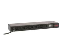 APC Rack PDU - AP7920B - Power Distribution (Switched, 1U, 12A/208V, 10A/230V, 8 Outlets C13, IEC C14)