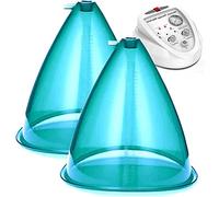 APCHY lidayuan Vacuum Cupping Machine Accessories, Premium XL Cupping Vacuum Suction Cups for Body Shape Massage Machine, 1 Pair Cupping-Therapy Sets,180ml