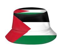 ApCuYf Flag of Palestine Bucket Hats Summer Travel Beach Sun Hat Outdoor Palestinian Cap Unisex Women Men