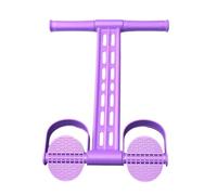 APCZCKNGNY Pedal Puller - Elastic Tension Rope Gym Exercise Bands, Chest Expander Portable For Muscle Body Arm Leg Waist Abdomen Shoulders Exerciser Indoor Outdoor Hotel Women Men(Purple)