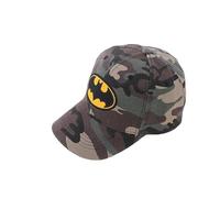 APDDHJ Batman Baseball Cap with Velcro 52-54cm Camouflage Colour Batman Printed Popular for Summer Baseball Caps Cotton Caps for Kids, Adjustable Baseball Cotton Caps for Boys