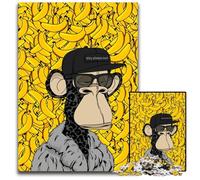 Ape Bored Jigsaw Puzzles for Adults 1000 Challenging Puzzles Colorful Home Decor & Interactive Family Game 1000 PCS(75x50cm)